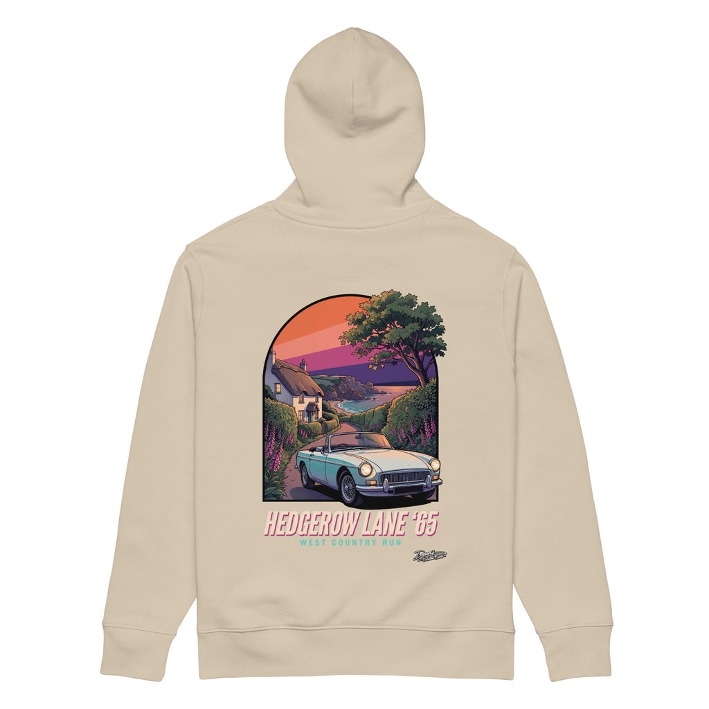 MGB Roadster Hedgerow Lane Hoodie - Dean's Classic Cars