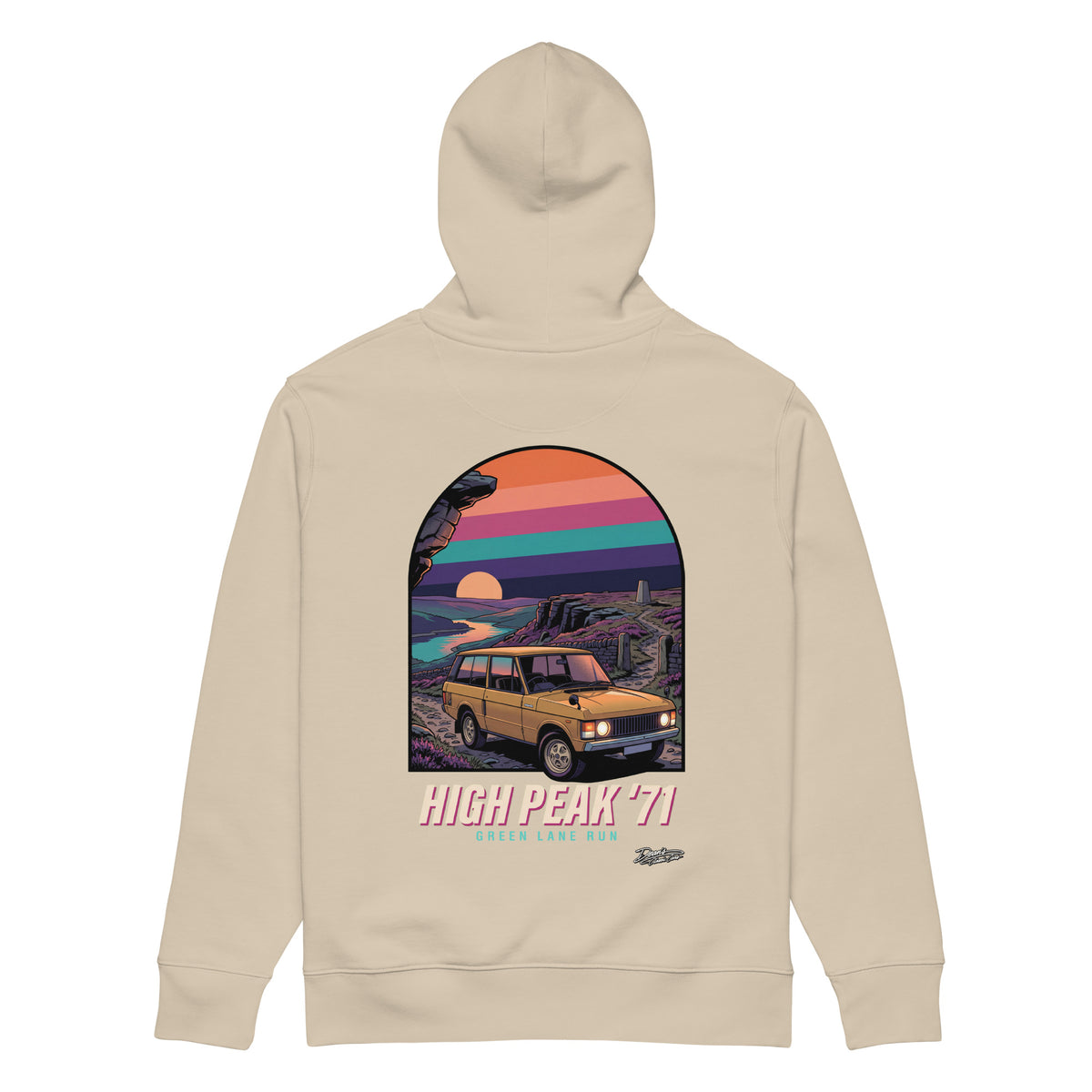 Range Rover High Peak Hoodie - Dean's Classic Cars