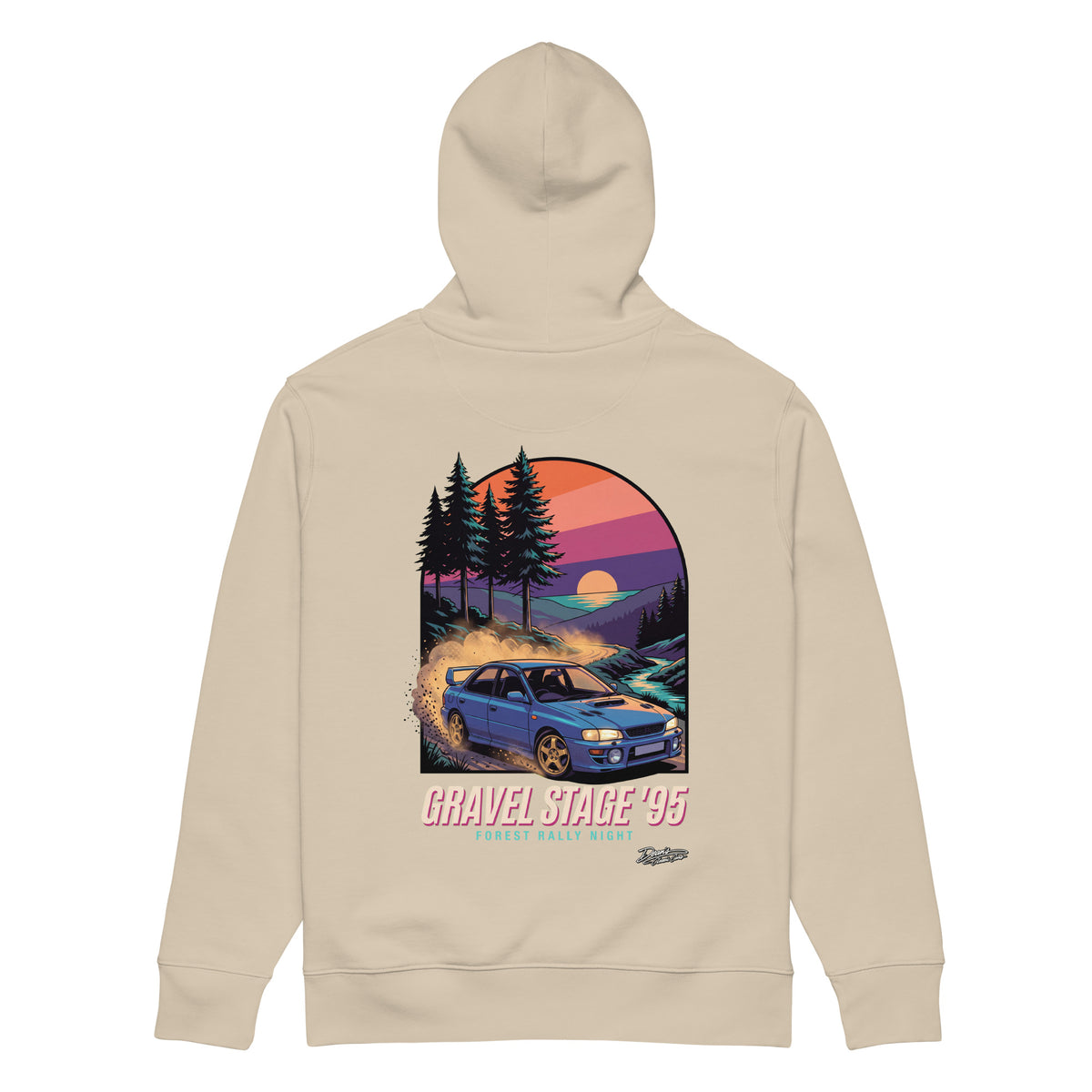 Impreza Turbo Gravel Stage Hoodie - Dean's Classic Cars