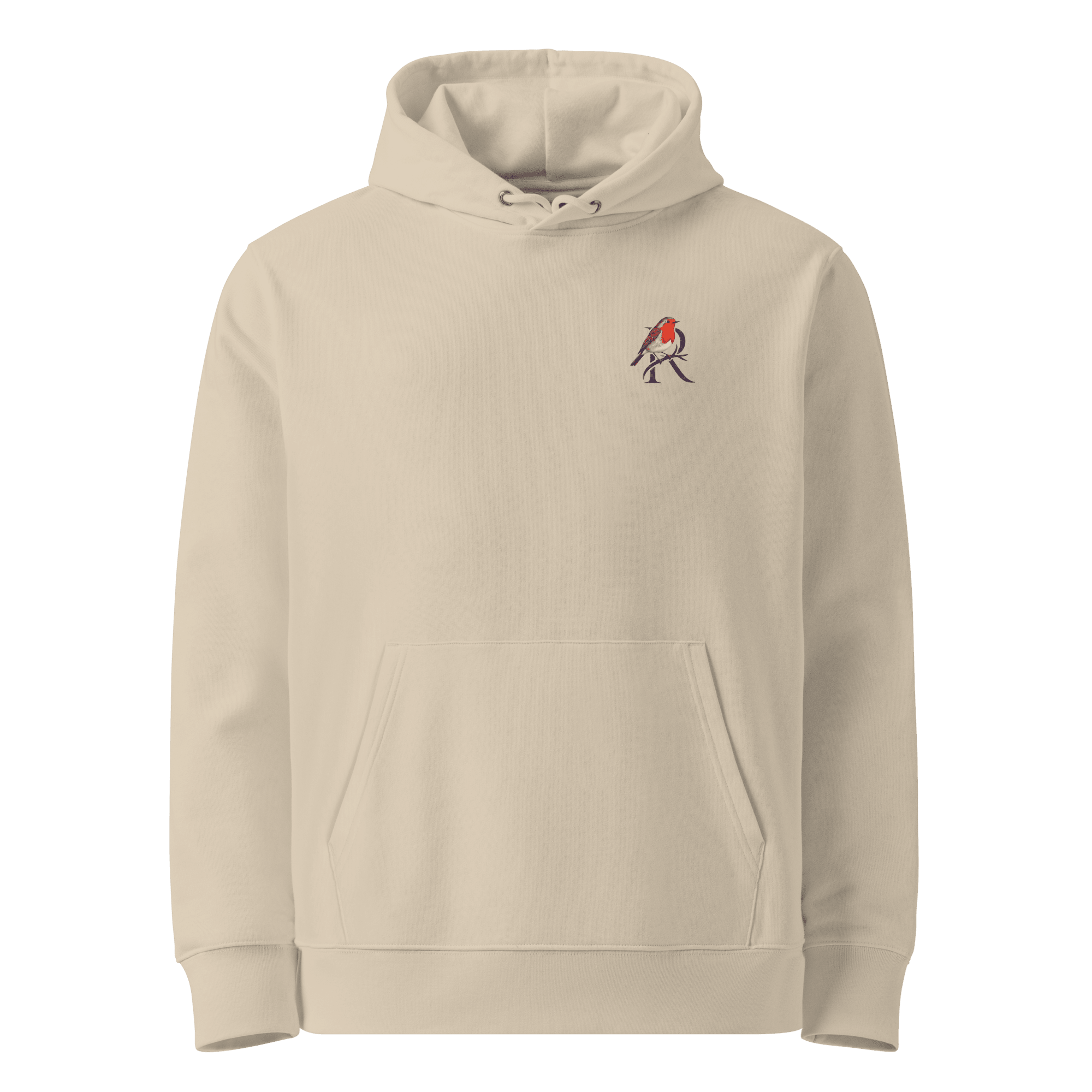 Arched Shield Hoodie - Abstract Robin
