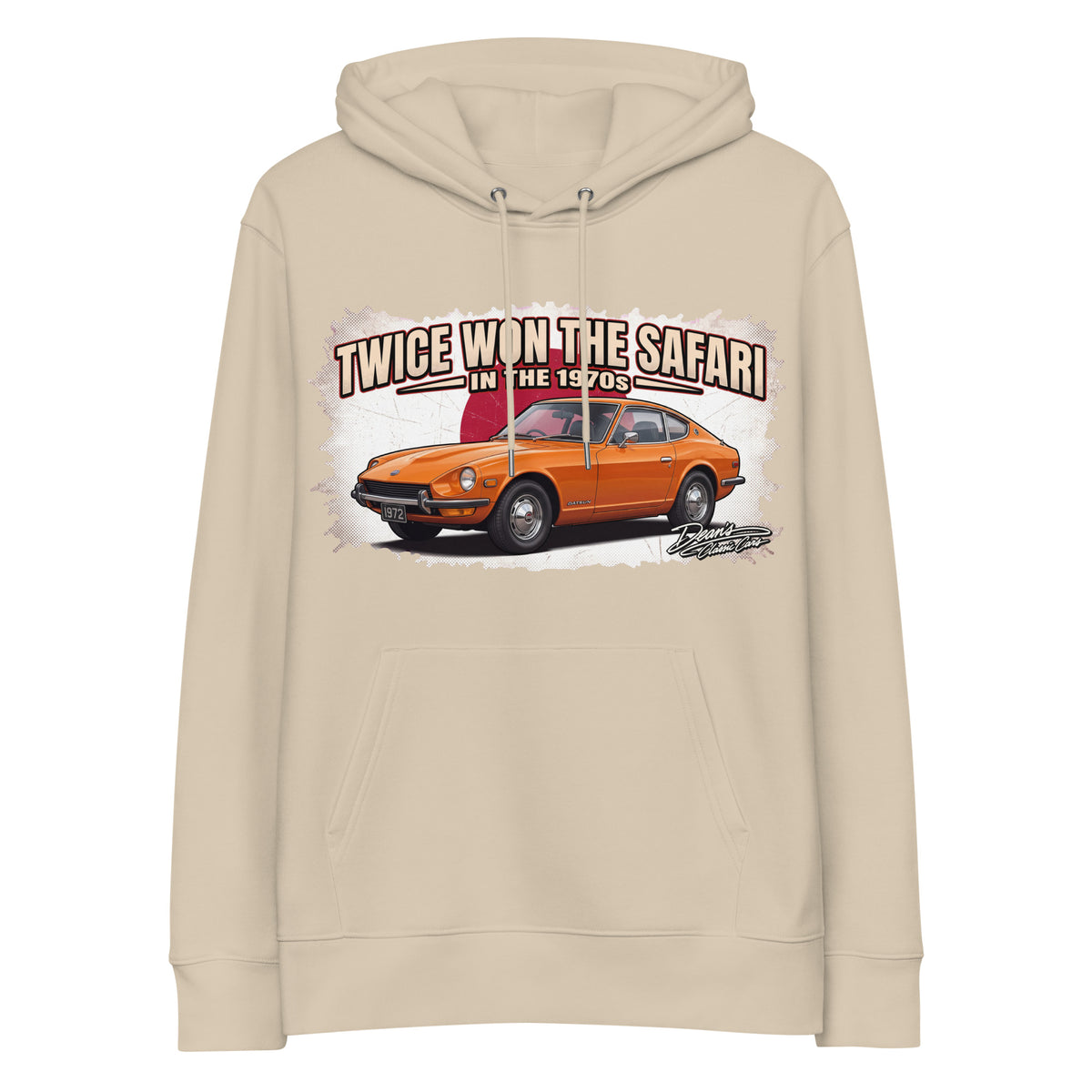 240Z Straight Six Coupe Hoodie - Dean's Classic Cars