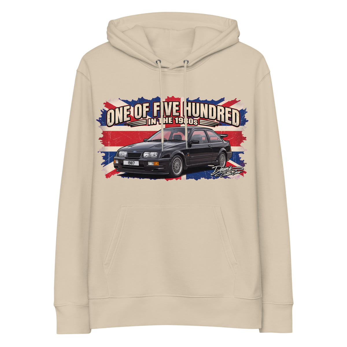 Sierra RS500 Whale Tail Hoodie - Dean's Classic Cars