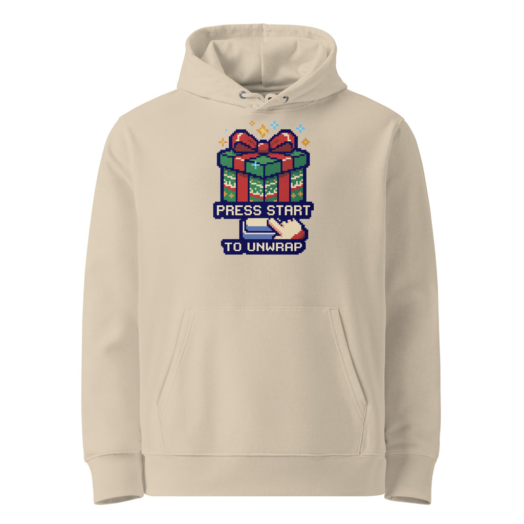 Press Start To Unwrap Christmas Hoodie - Ricki Robin