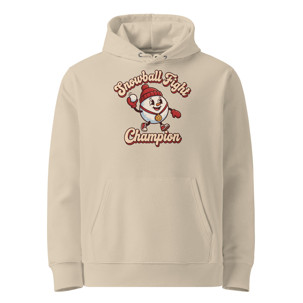 Snowball Fight Champion Christmas Hoodie - Ricki Robin