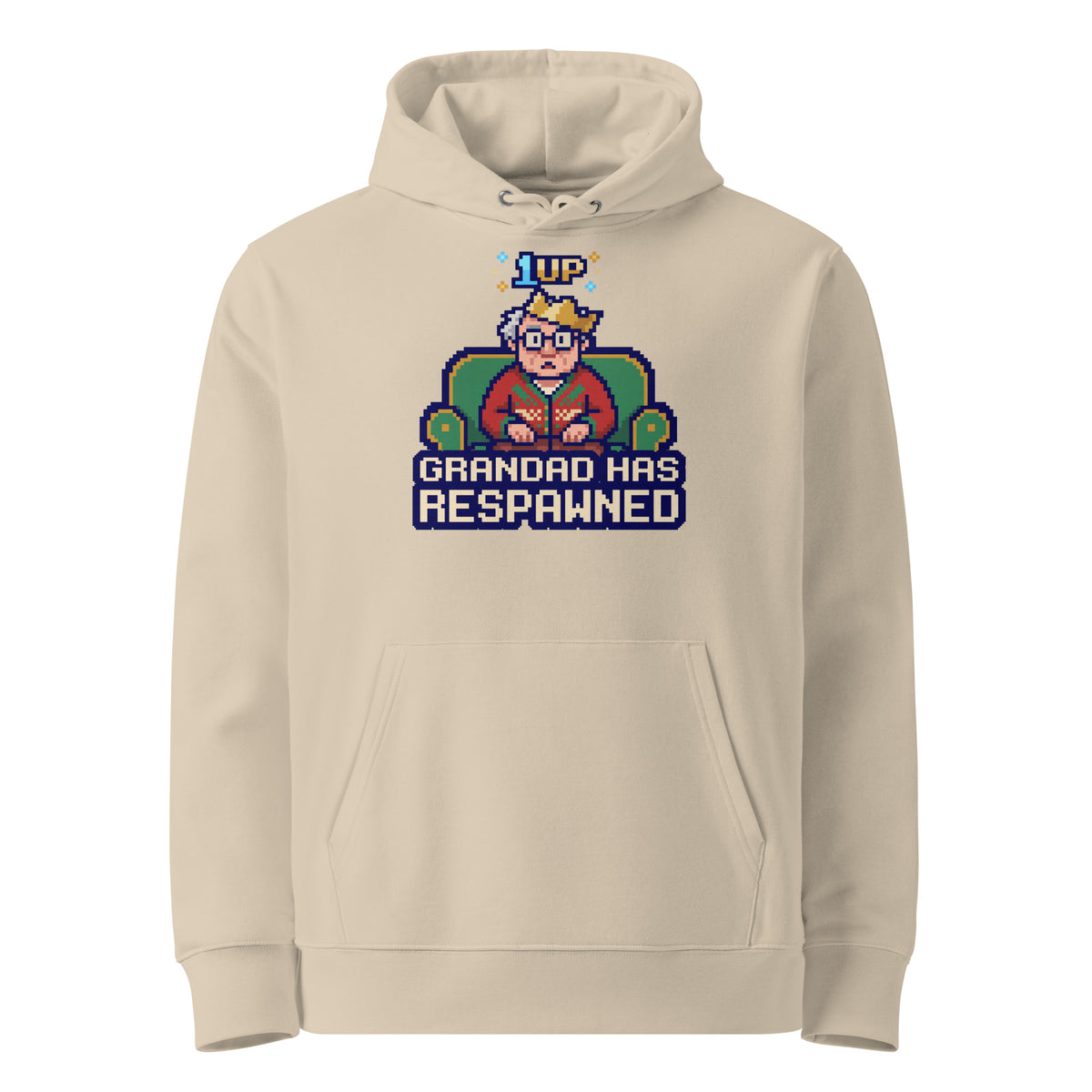 Grandad Has Respawned Christmas Hoodie - Ricki Robin
