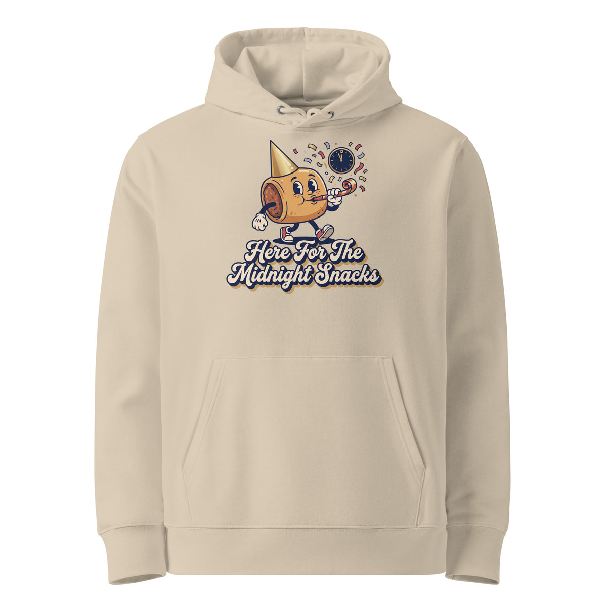 Here For The Midnight Snacks New Year Hoodie - Ricki Robin