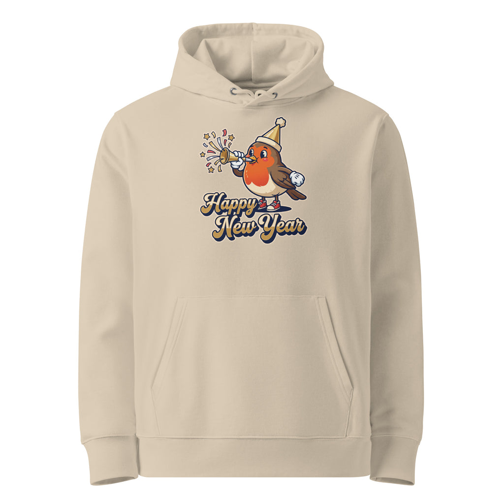 Happy New Year Robin Hoodie - Ricki Robin
