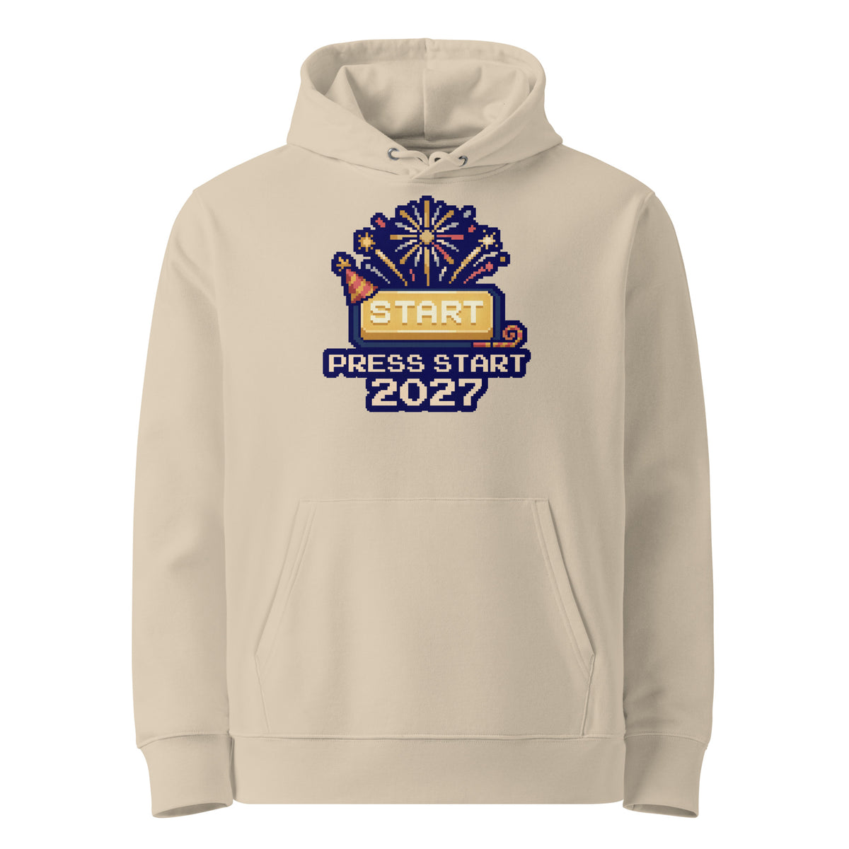 Press Start 2027 New Year Hoodie - Ricki Robin
