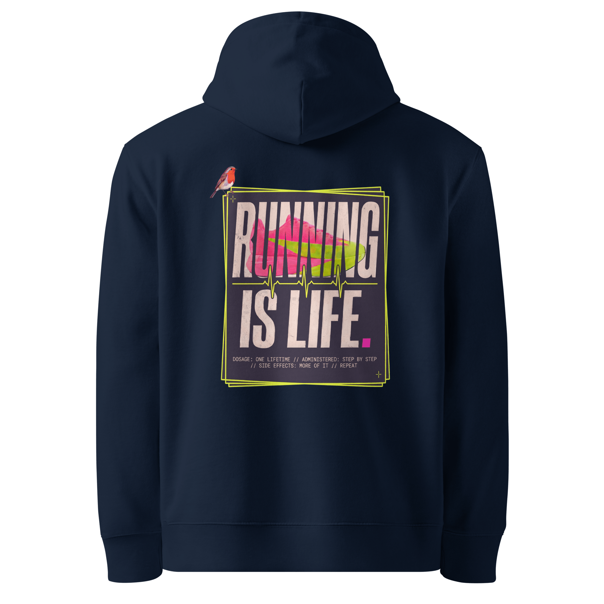 Running Is Life – Hoodie – DB Running
