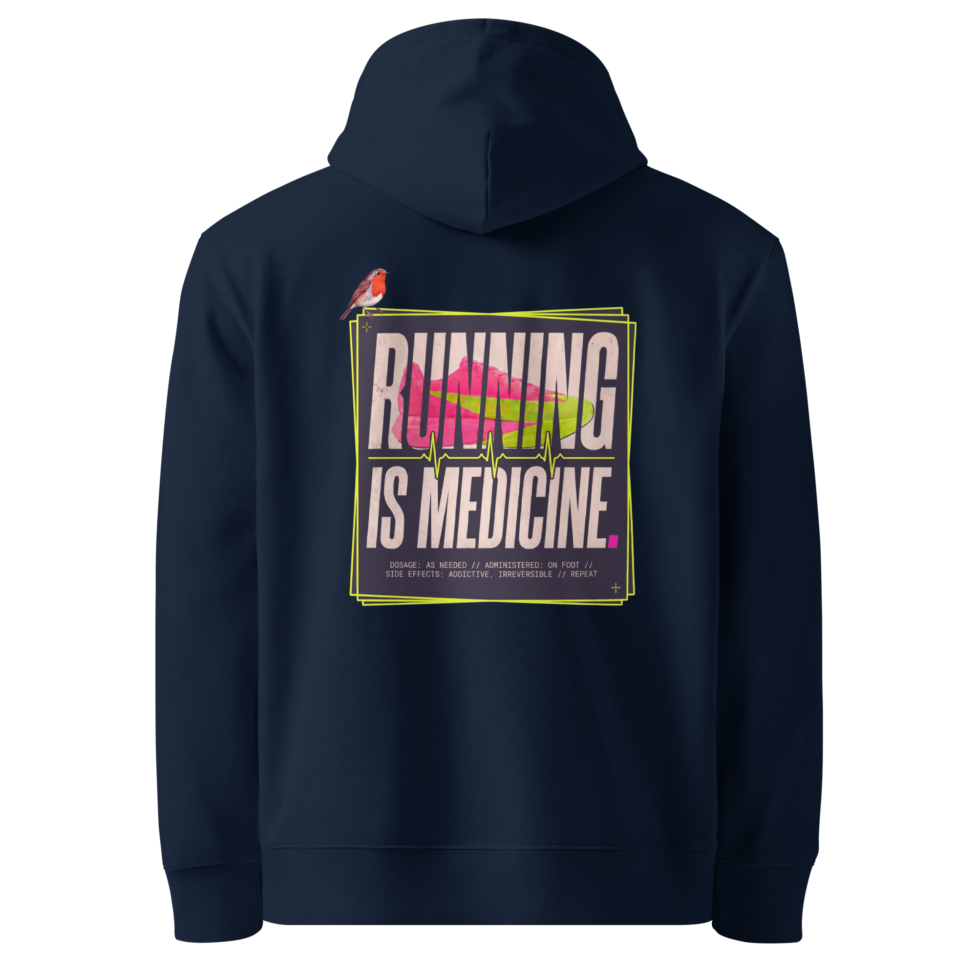 Running Is Medicine – Hoodie – DB Running
