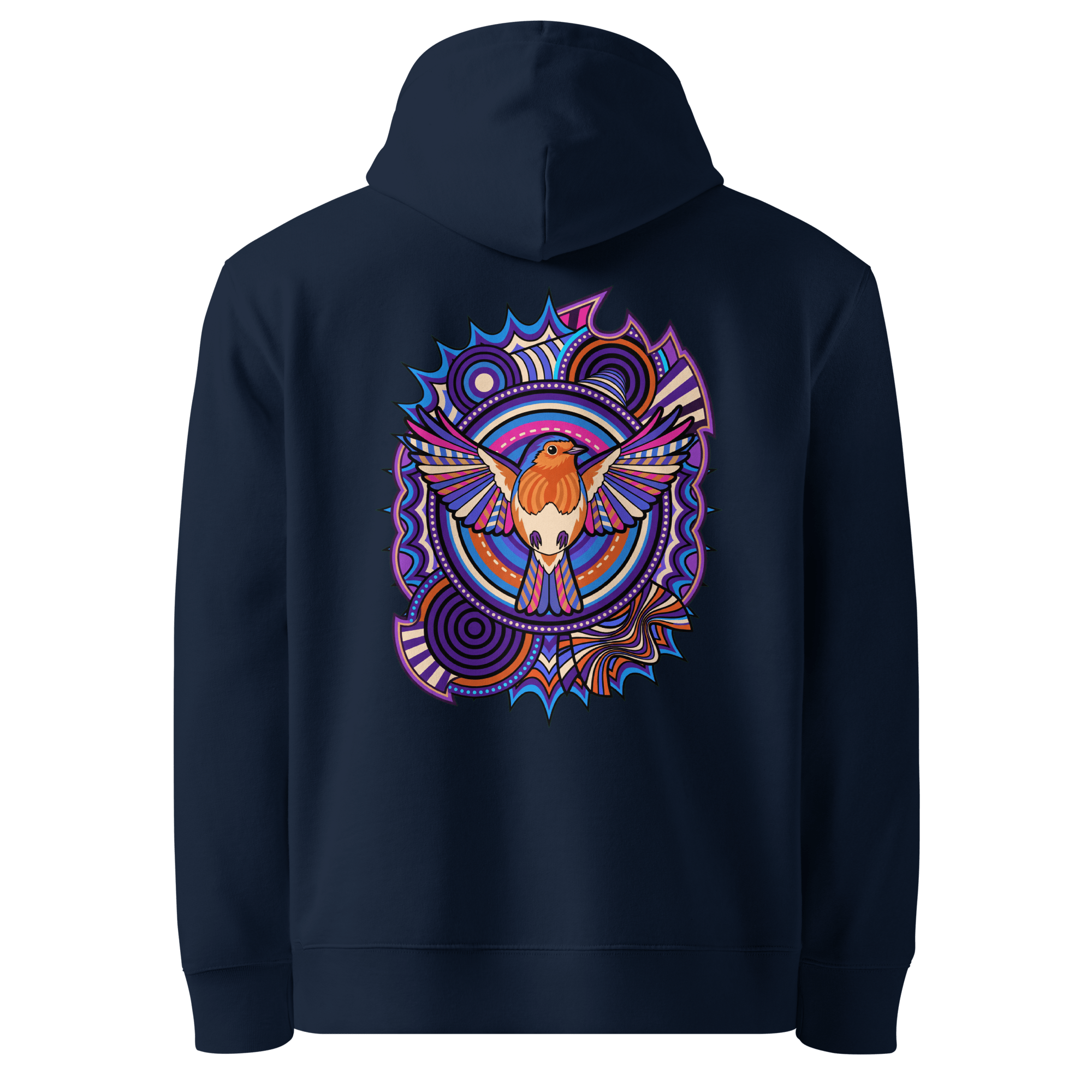 Orbit Portal Hoodie - Abstract Robin