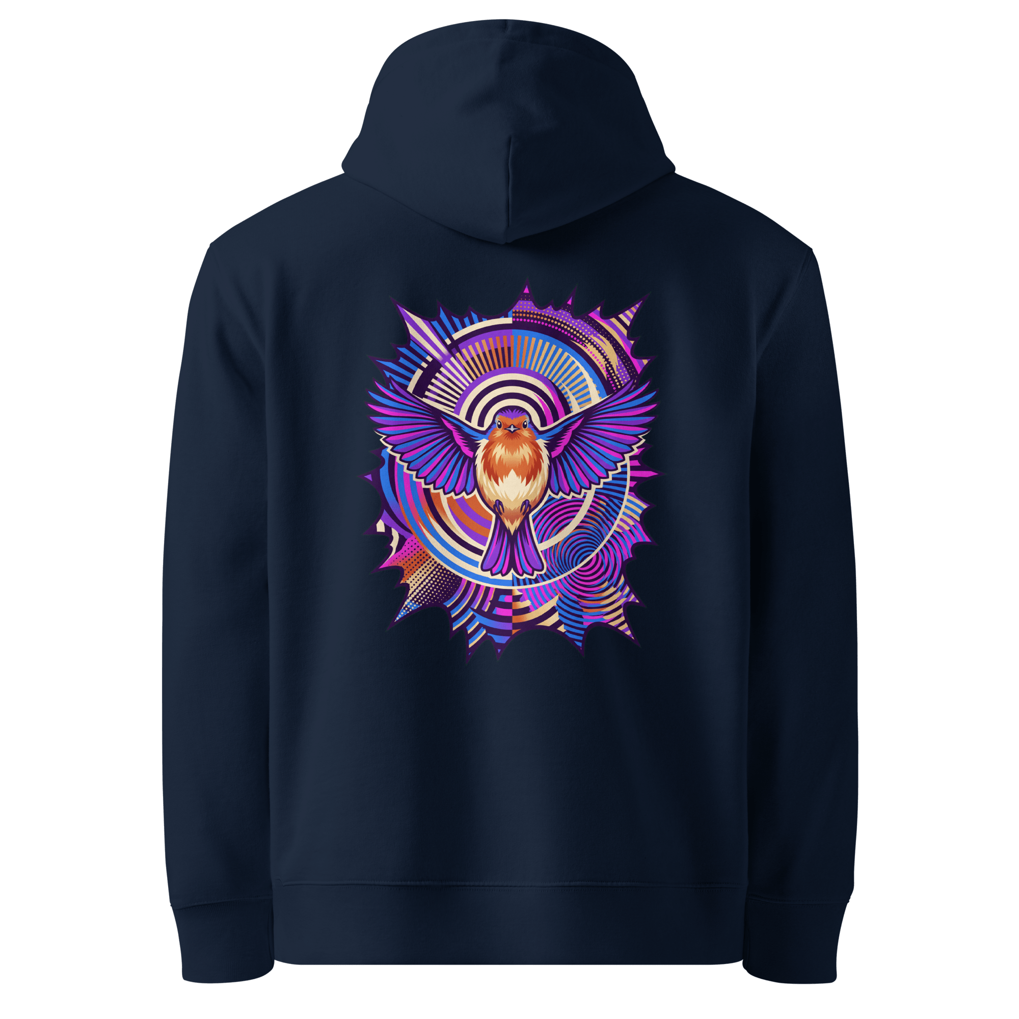 Arrowhead Burst Hoodie - Abstract Robin