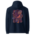 Wave Flight Hoodie - Abstract Robin