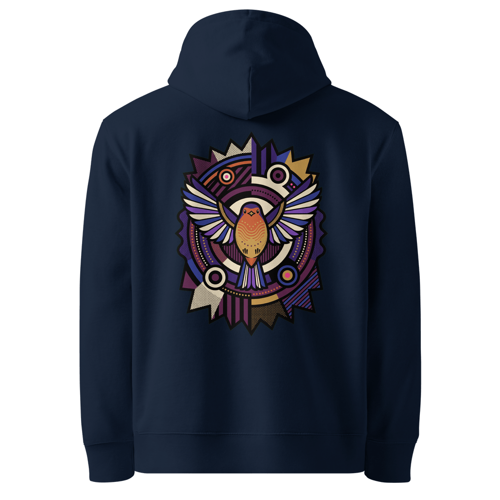 Atomic Deco Hoodie - Abstract Robin