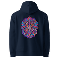 Cobalt Totem Hoodie - Abstract Robin