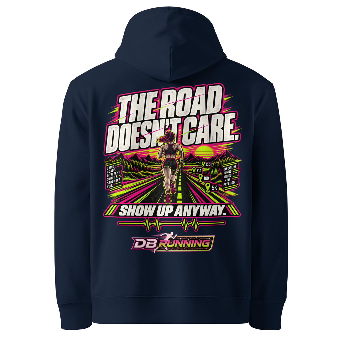 The Road Female - Hoodie - DB Running