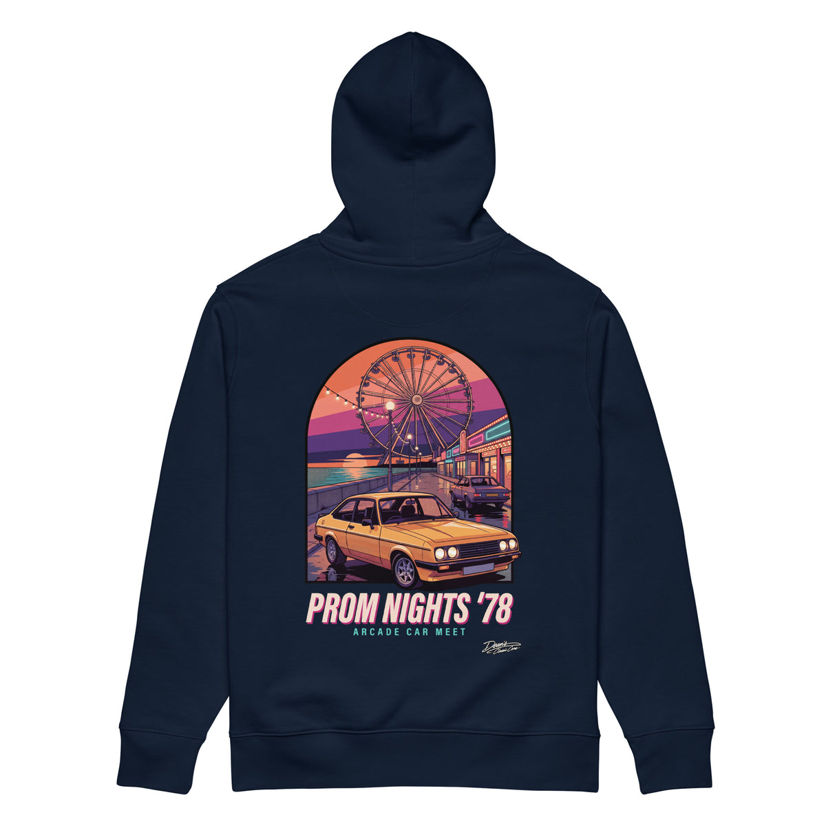 Escort RS2000 Prom Nights Hoodie - Dean's Classic Cars