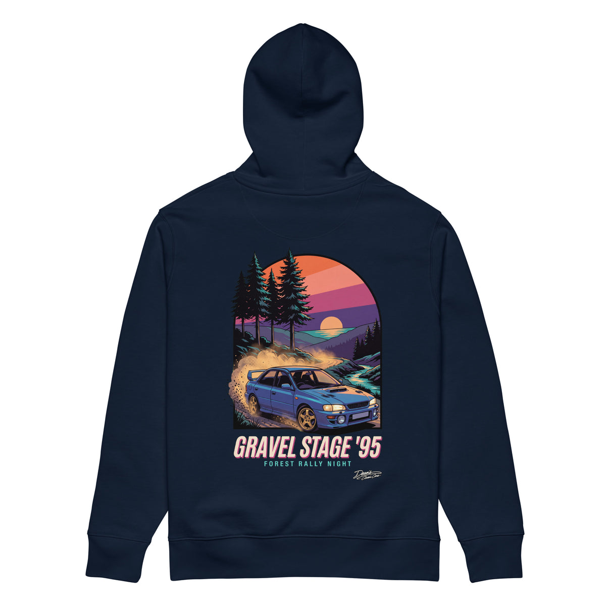 Impreza Turbo Gravel Stage Hoodie - Dean's Classic Cars