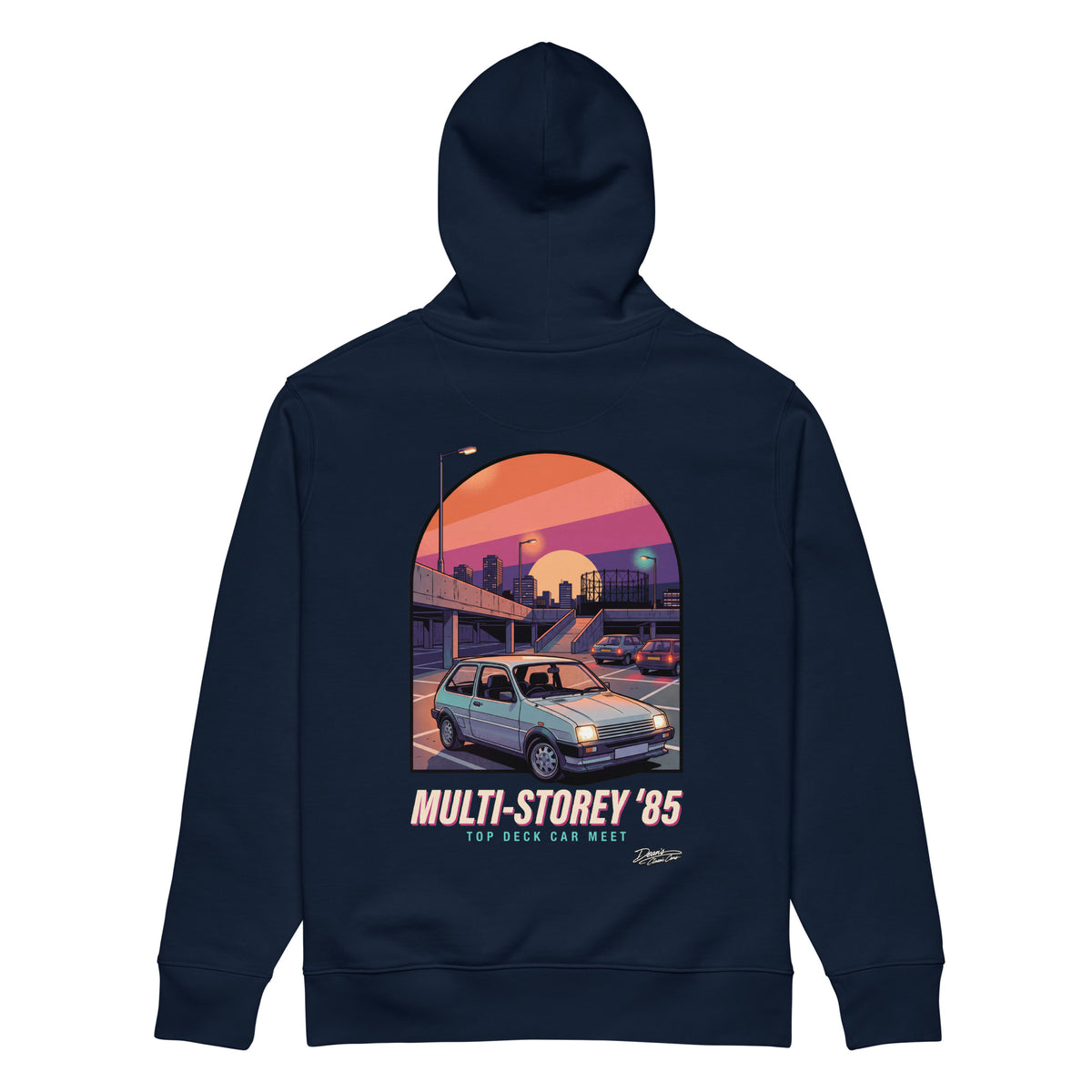 Metro Turbo Top Deck Hoodie - Dean's Classic Cars