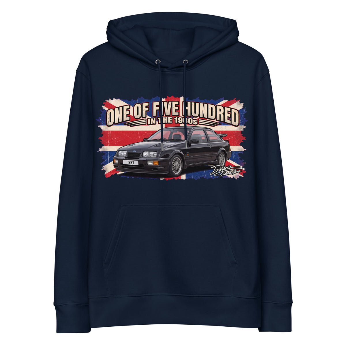 Sierra RS500 Whale Tail Hoodie - Dean's Classic Cars