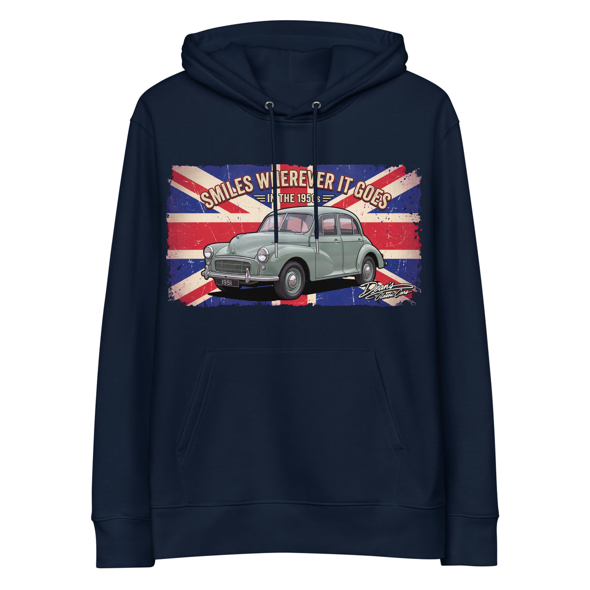 Minor MM Mist Green Hoodie - Dean's Classic Cars