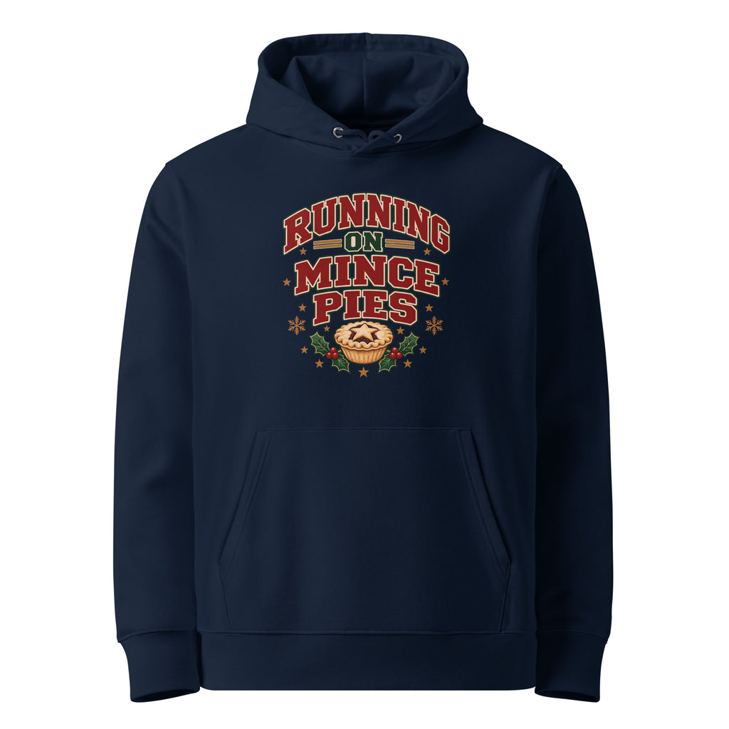 Running on Mince Pies Christmas Hoodie - DB Running