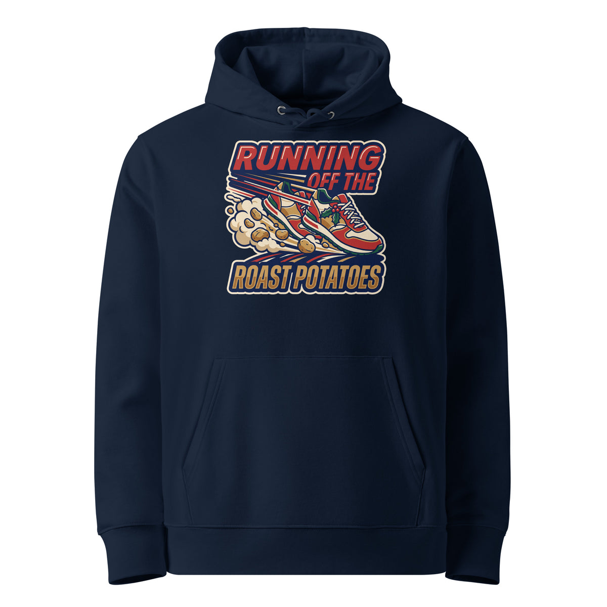 Running Off The Roast Potatoes Christmas Hoodie - Ricki Robin
