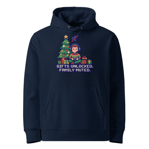 Gifts Unlocked. Family Muted. Christmas Hoodie - Ricki Robin
