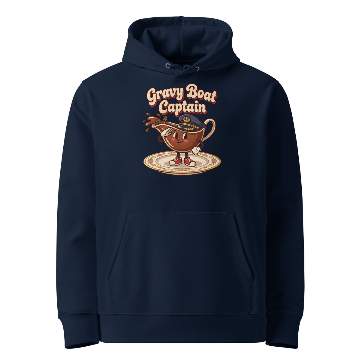 Gravy Boat Captain Christmas Hoodie - Ricki Robin