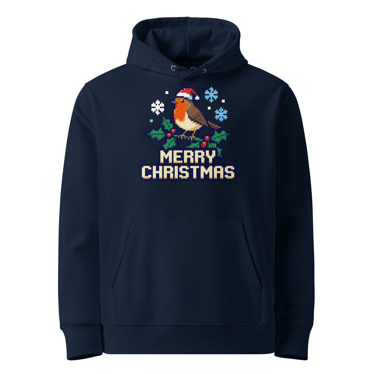 8-Bit Robin Christmas Hoodie - Ricki Robin