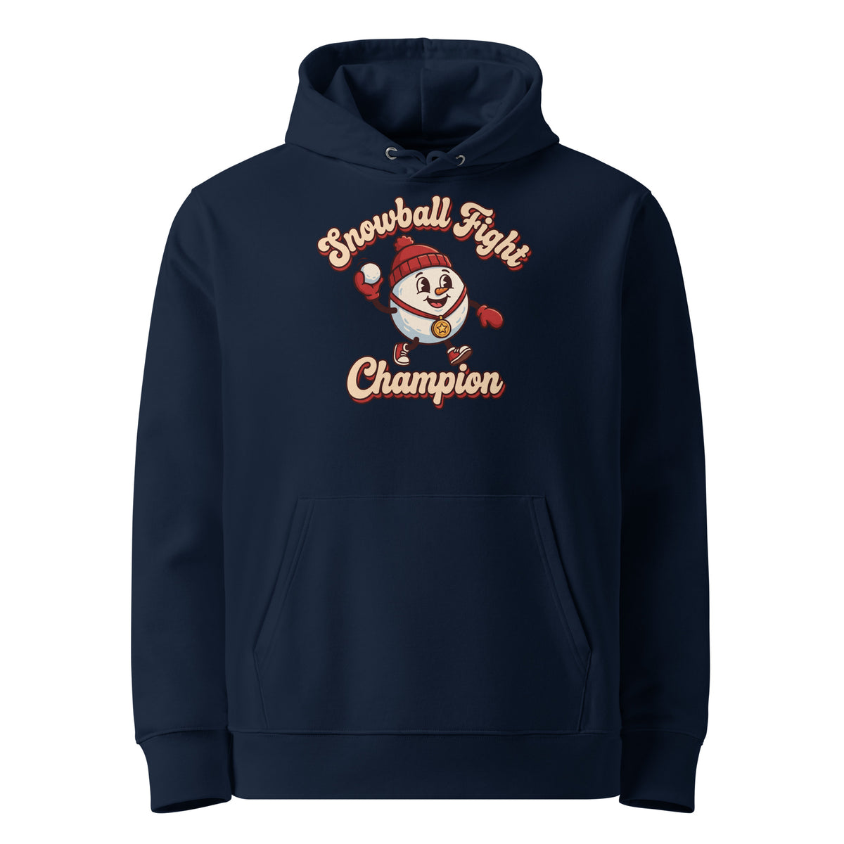 Snowball Fight Champion Christmas Hoodie - Ricki Robin