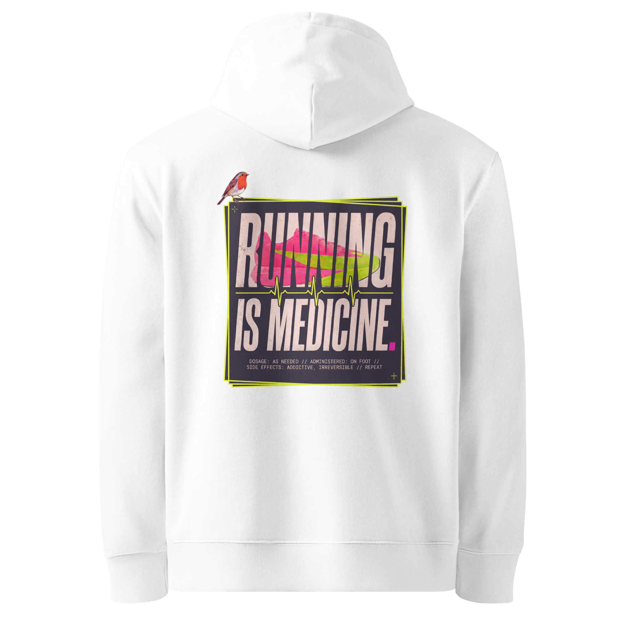 Running Is Medicine – Hoodie – DB Running