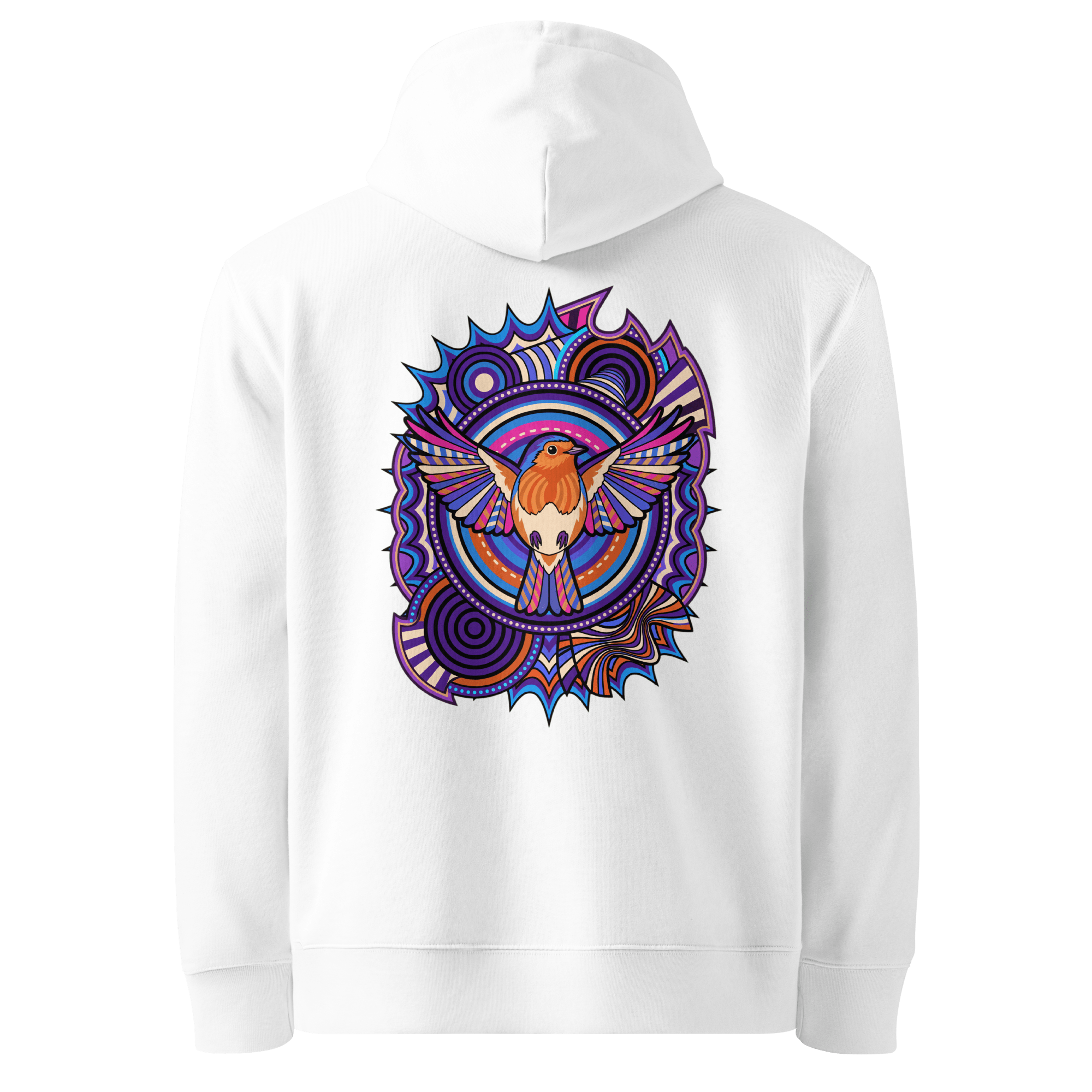 Orbit Portal Hoodie - Abstract Robin