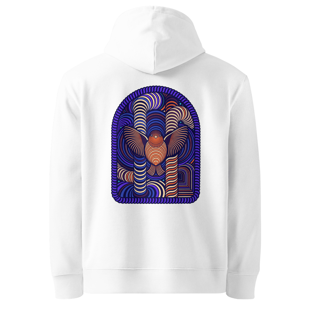 Deco Arch Hoodie - Abstract Robin
