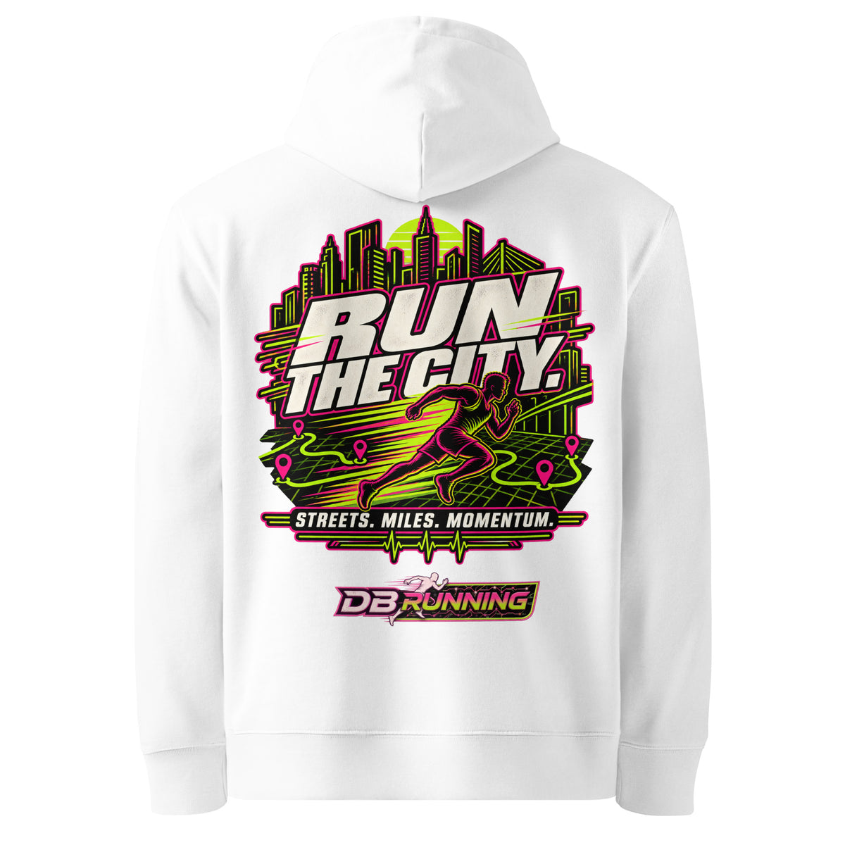 Run the City Male - Hoodie - DB Running
