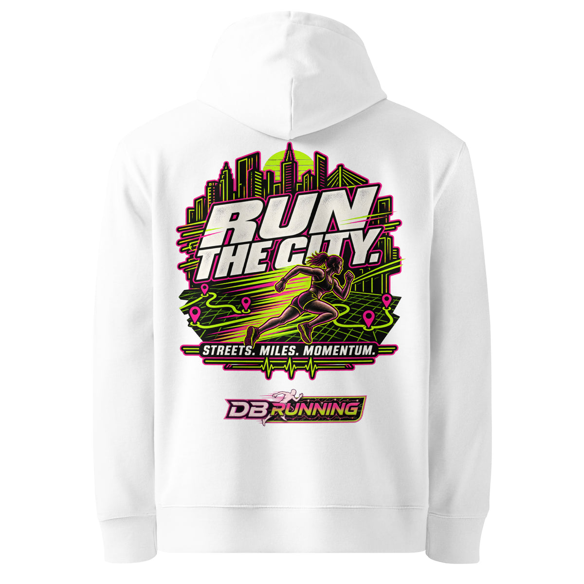 Run the City Female - Hoodie - DB Running