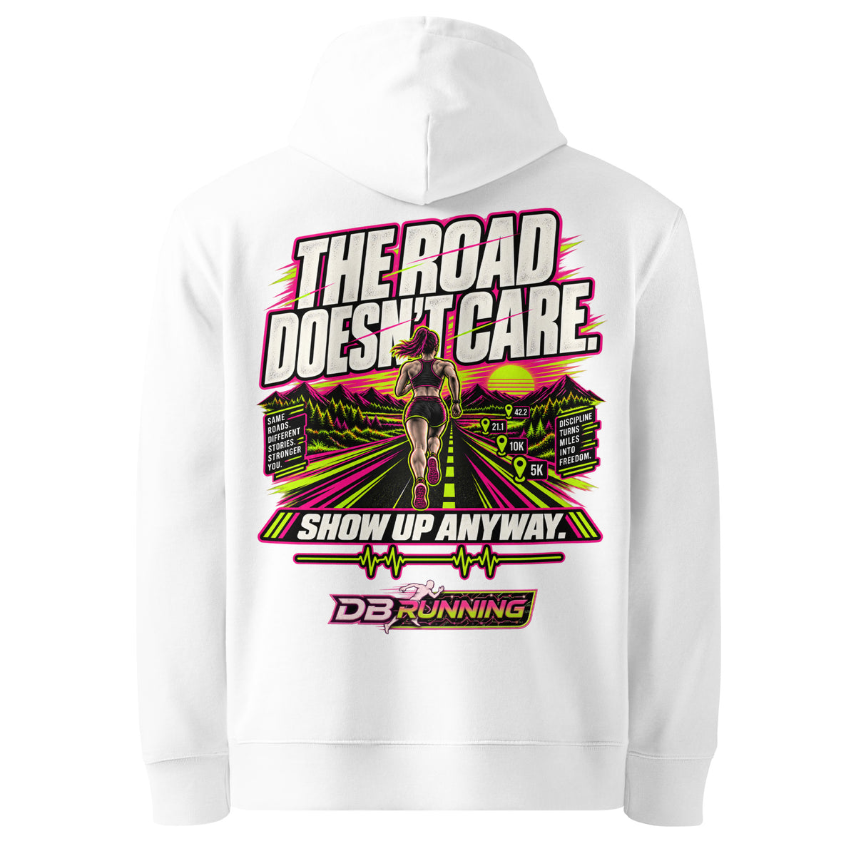 The Road Female - Hoodie - DB Running