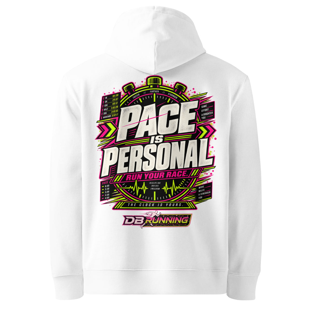 Pace is Personal - Hoodie - DB Running