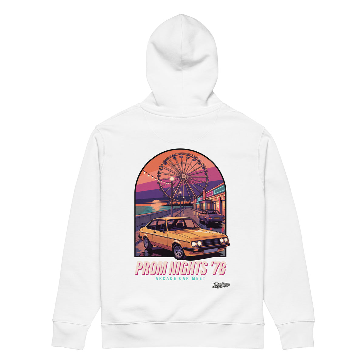 Escort RS2000 Prom Nights Hoodie - Dean's Classic Cars