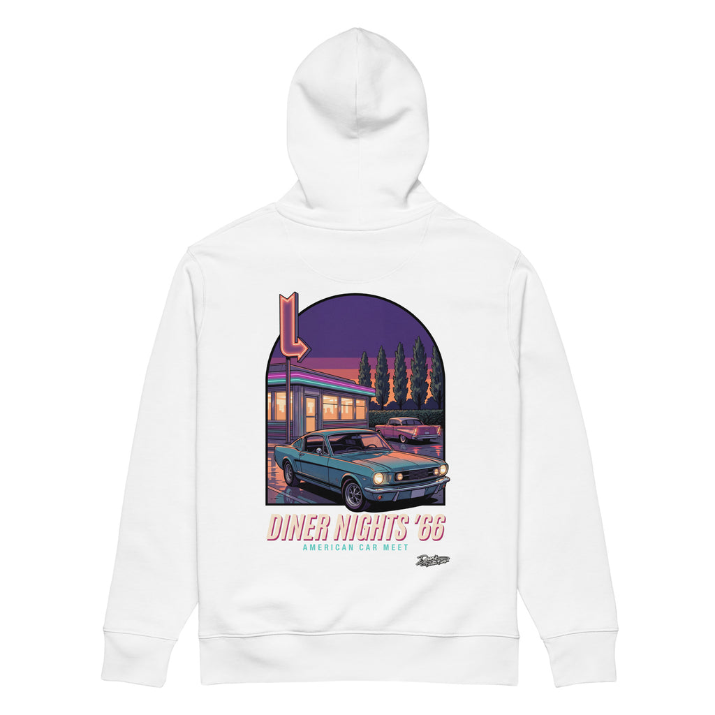 Mustang GT Diner Nights Hoodie - Dean's Classic Cars