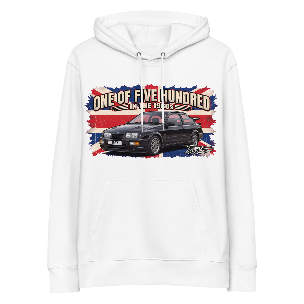 Sierra RS500 Whale Tail Hoodie - Dean's Classic Cars