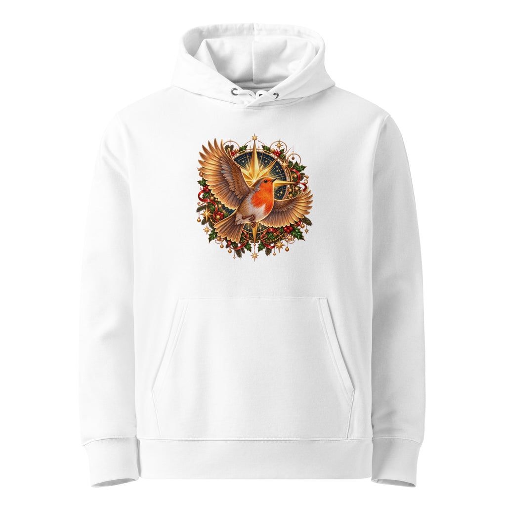Majestic Robin Starburst Christmas Hoodie - Ricki Robin