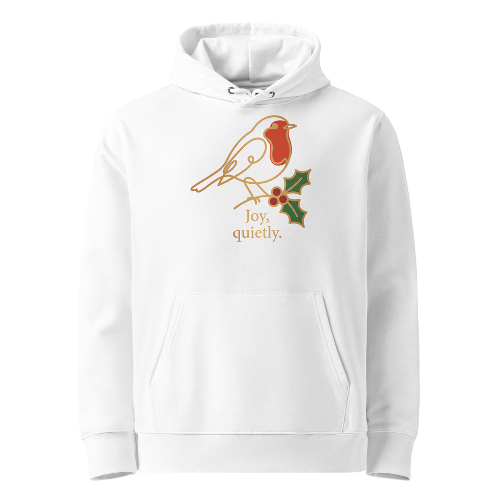 Joy, Quietly Christmas Hoodie - Ricki Robin