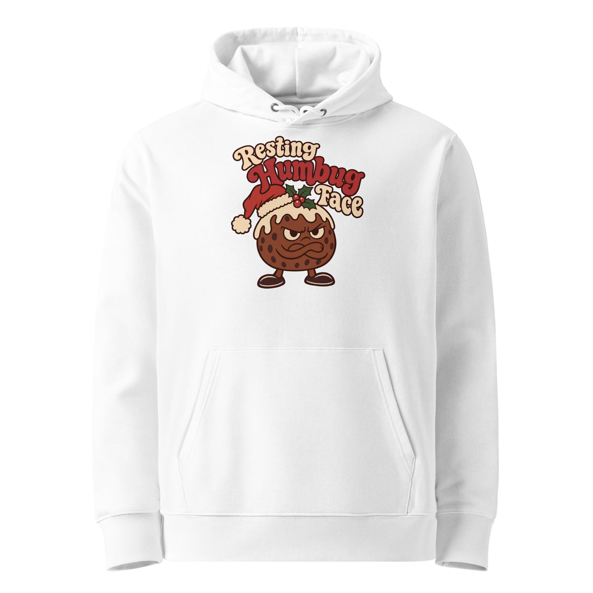 Resting Humbug Face Christmas Hoodie - Ricki Robin