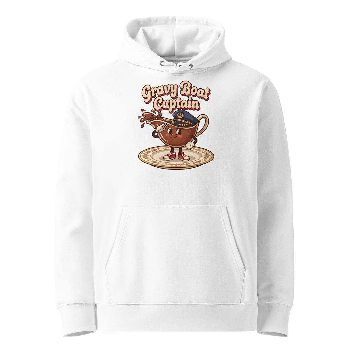 Gravy Boat Captain Christmas Hoodie - Ricki Robin