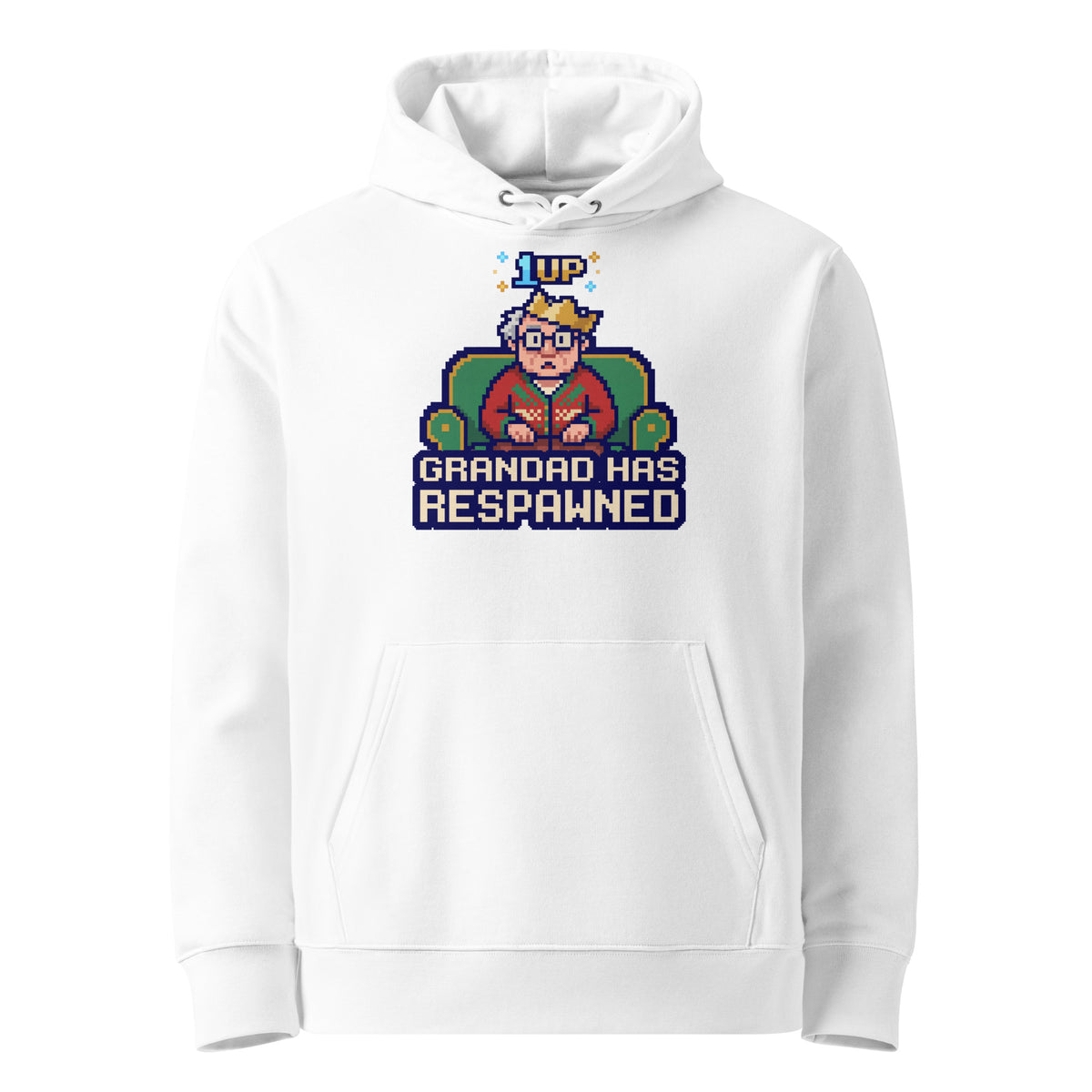 Grandad Has Respawned Christmas Hoodie - Ricki Robin