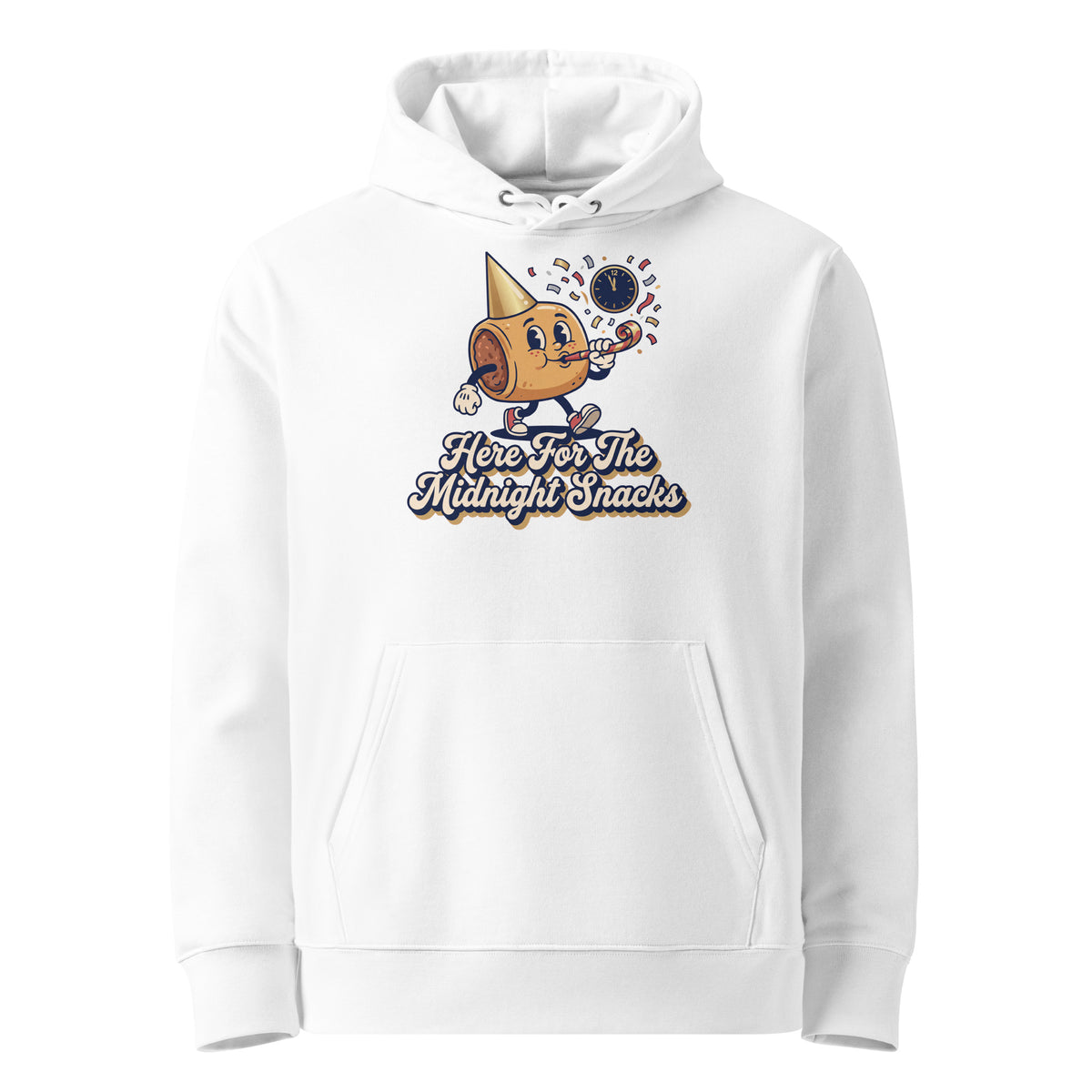Here For The Midnight Snacks New Year Hoodie - Ricki Robin