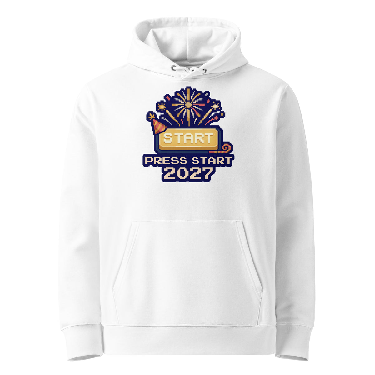 Press Start 2027 New Year Hoodie - Ricki Robin