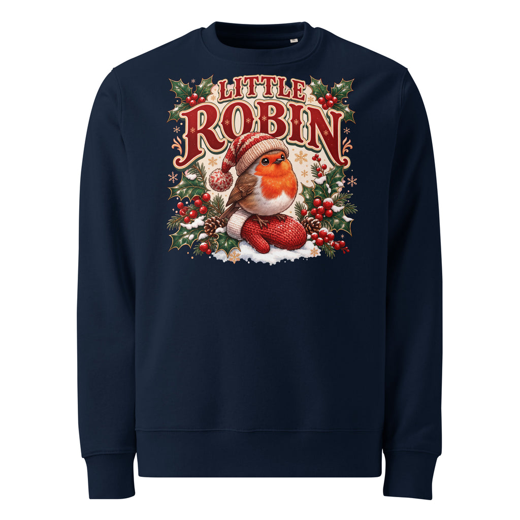 Little Robin Christmas Heavyweight Sweatshirt - Ricki Robin