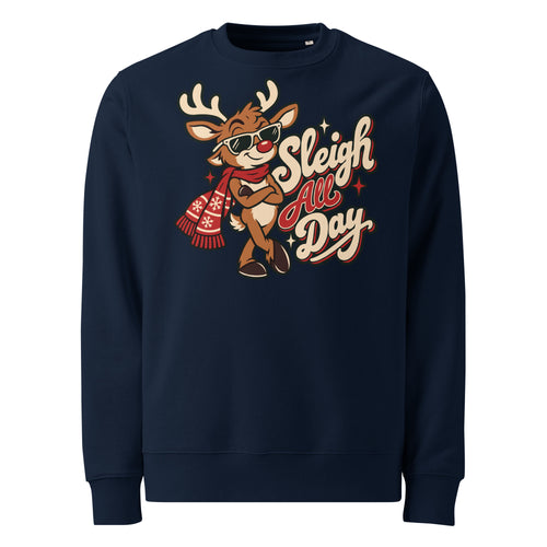 Sleigh All Day Christmas Heavyweight Sweatshirt - Ricki Robin